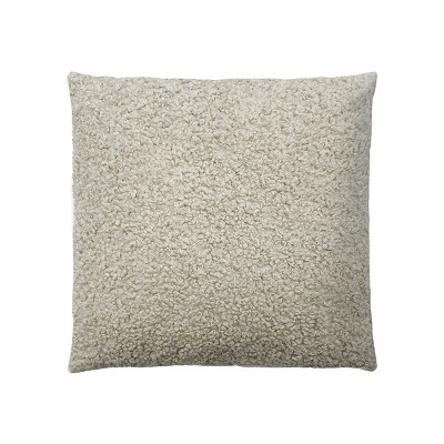 Gracie Mills Tally Solid Boucle Square Pillow