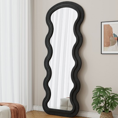 Spassway 63" x 24" Versatile Decorative Mirror Wall Art for Bathroom Living Room Bedroom Entryway Home and Office Decor White/Red/Black Available