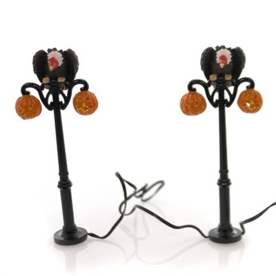 Department 56 Accessory 4.25 In Gothic Street Lamp Halloween , Halloween Vulture Pumpkin (PC)