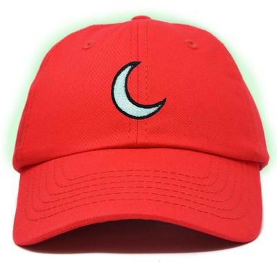 Dalix Moon Embroidered Crescent Astronomy Night Cotton Dad Hat Baseball Cap Adjustable Womens