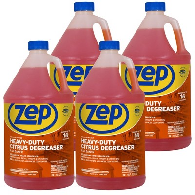 Zep Heavy-Duty Citrus Degreaser and Cleaner – Removes Grease and Grime – 1 Gallon