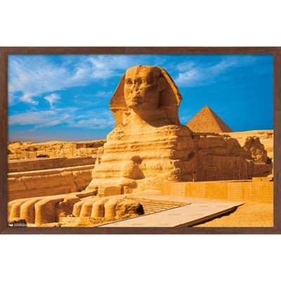 Trends International The Great Sphinx Of Giza Framed Wall Poster Prints