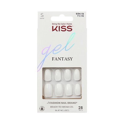KISS Products Gel Fantasy Fake Nails - Happy Hands - 31ct