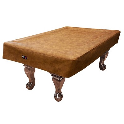 GSE 9' Pool Table Cover, 9-foot Heavy-duty Leatherette Billiards Table Cover, Waterproof & Tearproof Cover for Pool Table