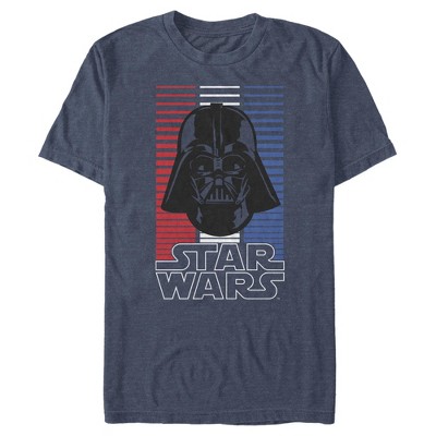 Men's Star Wars: A New Hope Fourth of July Darth Vader Stripes T-Shirt
