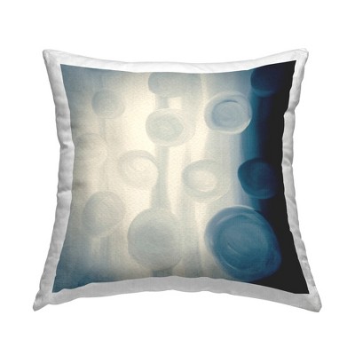 Stupell Industries Rich Blue Abstract Circles Shapes Design
