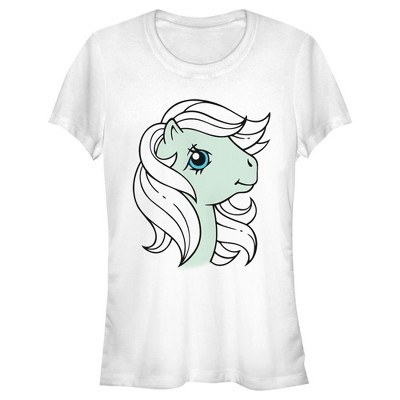 Juniors Womens My Little Pony Minty Portrait T-Shirt