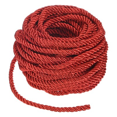 Unique Bargains Soft Polyester Decorative Cord Twisted Rope Trim 1 Pc