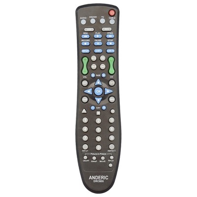 Anderic DRC800 DVR and Cable Box Remote Control for Motorola, Scientific Atlanta, and others
