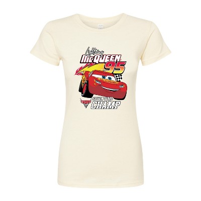 Women's - Disney - Lightning McQueen Seven-Time Champ Fitted Graphic T-Shirt