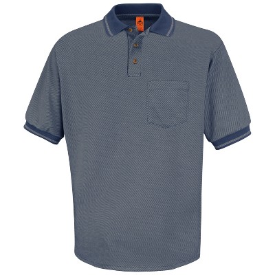 Red Kap Men's Short Sleeve Performance Knit Twill Polo