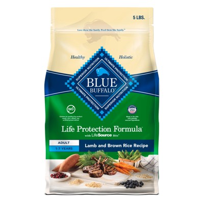 Blue Buffalo Life Protection Formula Natural Adult Dry Dog Food with Lamb and Brown Rice