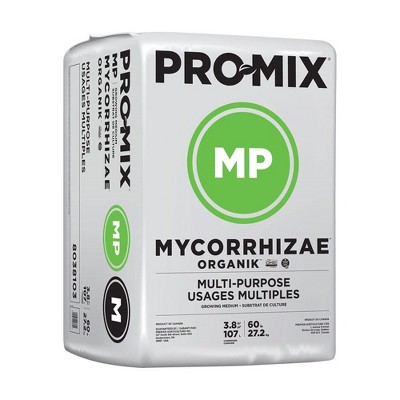 PRO-MIX MP Mycorrhizae Organik Multi-Purpose Growing Medium Mix for Seed Starting, Herbs & Vegetables – OMRI Listed, 3.8 cu ft