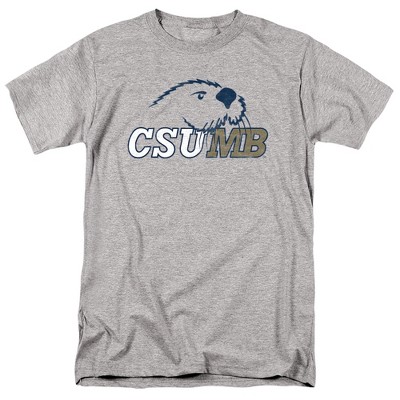 Men's California State University Monterey Bay Official Distressed Primary T-Shirt
