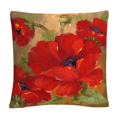 Rio 16 X 16 Decorative Throw Pillow by Trademark Fine Art