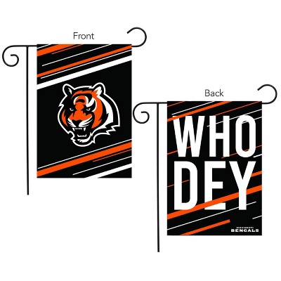 Briarwood Lane Cincinnati Bengals Slogan Garden Flag NFL Licensed