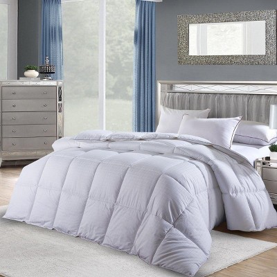 Egyptian Linens Dobby Striped Down Alternative Comforter Winter Fill Weight