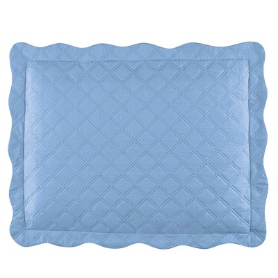 Collections Etc Camille Reversible Diamond Textured Pillow Sham