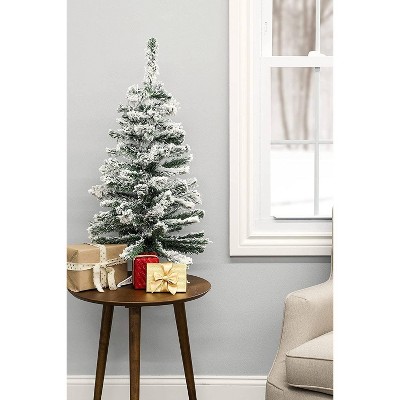 Perfect Holiday 3ft Christmas Tree Snow Flock