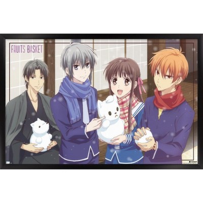 Trends International Fruits Basket - Snow Framed Wall Poster Prints