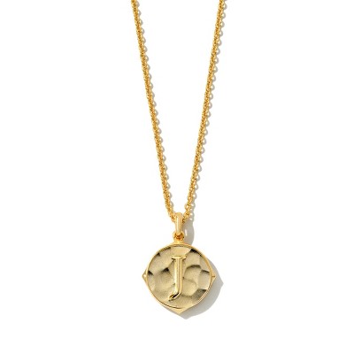 Kendra Scott Initial Pendant Necklace - Gold
