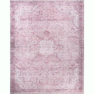 Nourison Washables Vintage Non-Slip Indoor Flatweave Indoor Rug