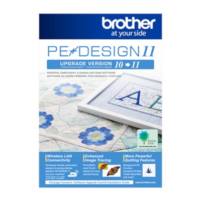 Brother SAVRPED11 Personal Embroidery and Sewing Digitizing Software Upgrade