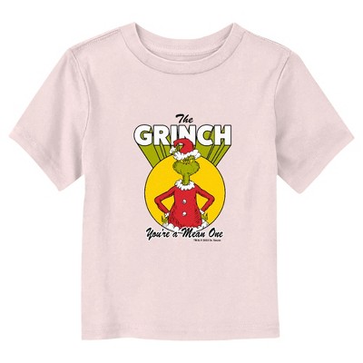 Toddler's Dr. Seuss Grinch You’re a Mean One T-Shirt