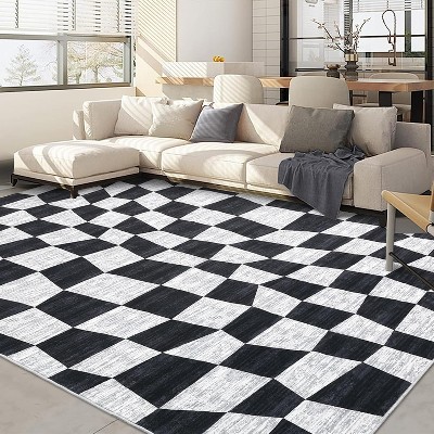Runner Rug Runner Rug Non Slip Washable Runners for Hallways, Boho Vintage Rugs with Rubber Backing, Soft Low-Pile Indoor Carpet