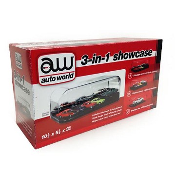 Collectible Display Show Case for 1/64 1/43 1/24 Diecast Models by Auto World