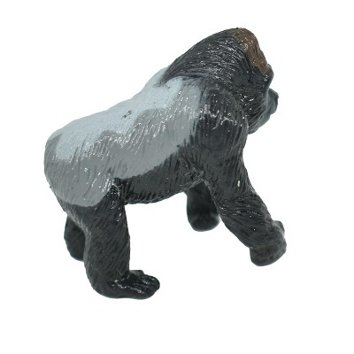 Collectible Wildlife Gifts | Gorilla Silverback Realistic Small Toy Model Plastic Replica African Animal, Kids Educational Gift   1.5"  F4097 B53