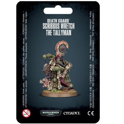 Warhammer 40000: Death Guard - Scribbus Wretch, the Tallyman