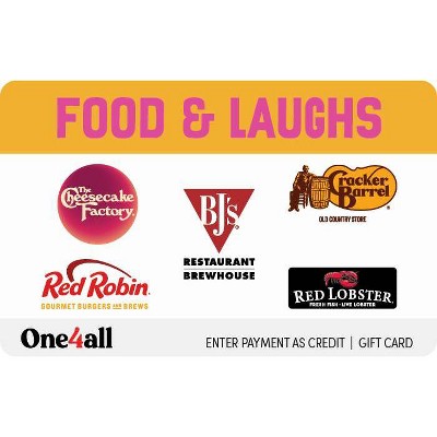 OC Food & Laughs Gift Card (Mail Delivery)