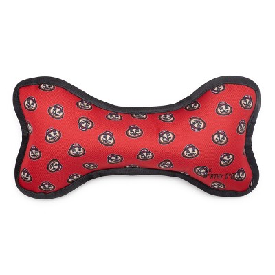 The License House Ohio State Buckeyes Dog Tough Brutus Bone Toy
