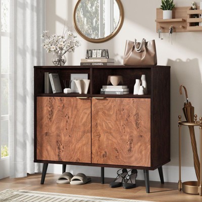 Buffet Cabinet with Drawers(of 2 set), 31.5'' Large Sideboard Buffet Credenza Storage Cabinet