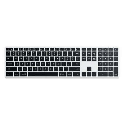 Satechi Slim X3 Bluetooth Keyboard - Silver: Aluminum USB Powered Computer Accessory