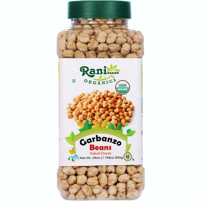 Organic Garbanzo Beans (Kabuli Chana) - Rani Brand Authentic Indian Products