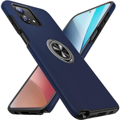 Entronix Case Compatible with Moto G Power 2023 - 360° Circular Ring Gripstand