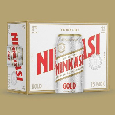 Ninkasi NW Gold Lager - 15pk/12 fl oz Cans