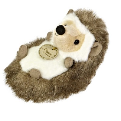 Aurora Small Hedgehog Miyoni Realistic Stuffed Animal Brown 7"