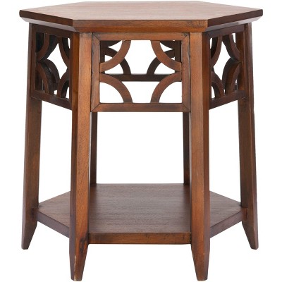 Connor Hexagon End Table - AMH4602 - Safavieh Couture