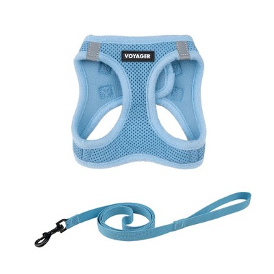 Voyager Step-In Air Cat Leash Harness Set - All Weather Mesh, Step In Vest Harness for Small and Large Cats by Best Pet Supplies