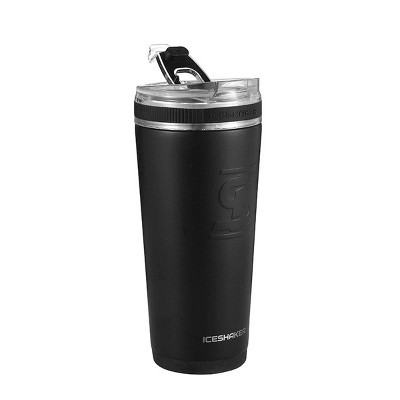 Ice Shaker 26oz Bottle with Flex Lid - Black