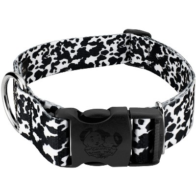 Country Brook Petz HossFit Jr Wide Deluxe Dog Collar - Animal Print Collection