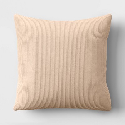 16" x 16" The Corduroy Collection Square Throw Pillow - Room Essentials™