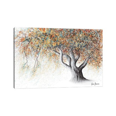 Rusty Autumn Tree by Ashvin Harrison Unframed Wall Canvas - iCanvas