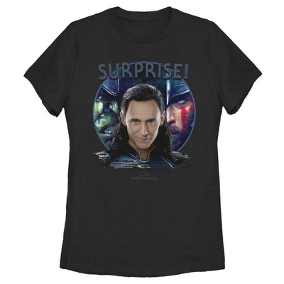 Women's Marvel Thor: Ragnarok Loki Surprise Visitor T-Shirt