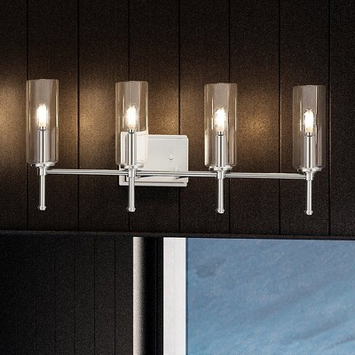 Urban Ambiance Luxury Contemporary Bath Light 11.5''H x 31.625''W,  Brushed Nickel Finish,  Parkes Collection, UHP4223