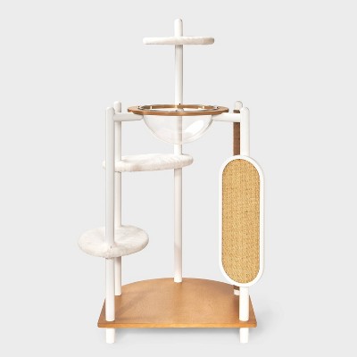 Cat Tree Tower - Cream - 50.25" - Boots & Barkley™