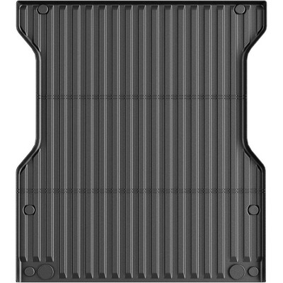 Truck Bed Mat for 2024 2025 Toyota Tacoma 5 FT Bed, All Weather TPE Heavy Duty Pickup Tacoma Bed Tray Liner Cargo Mats